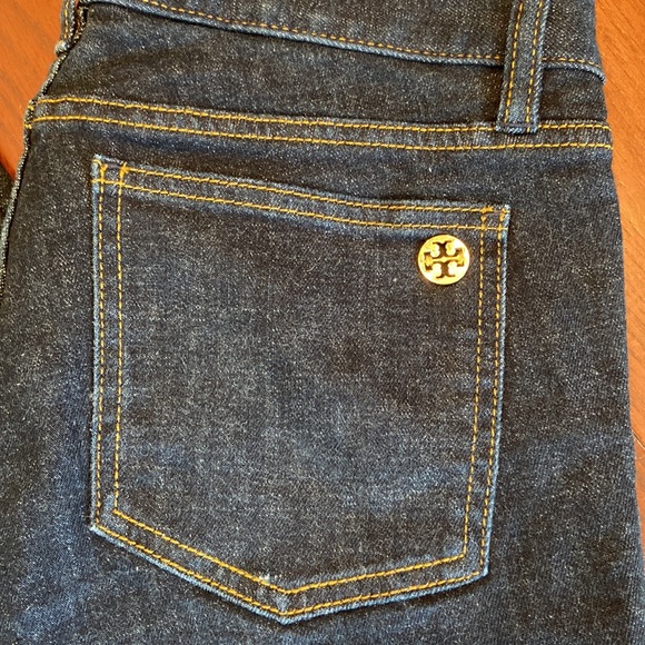 Tory Burch Denim - Tory Burch - Dark wash Skinny crop jeans